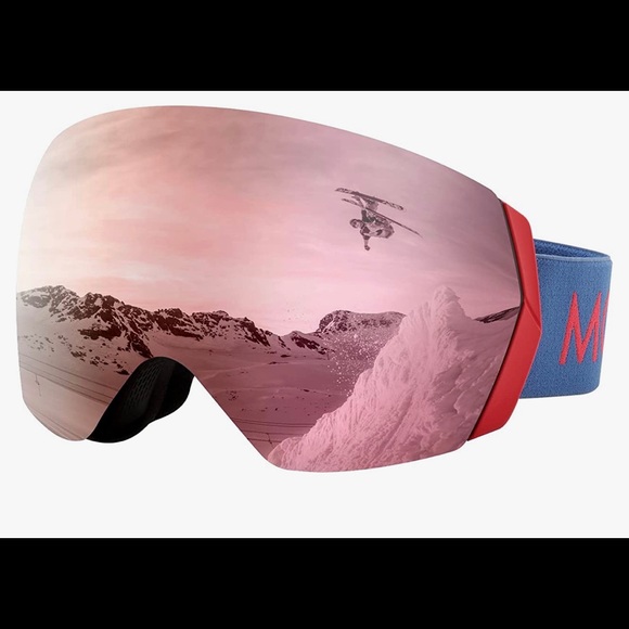 NWT Ski Goggles, OTG Snowboard/Ski Goggles Anti Fog MULTIPLE COLORS AVAILABLE - Picture 8 of 9